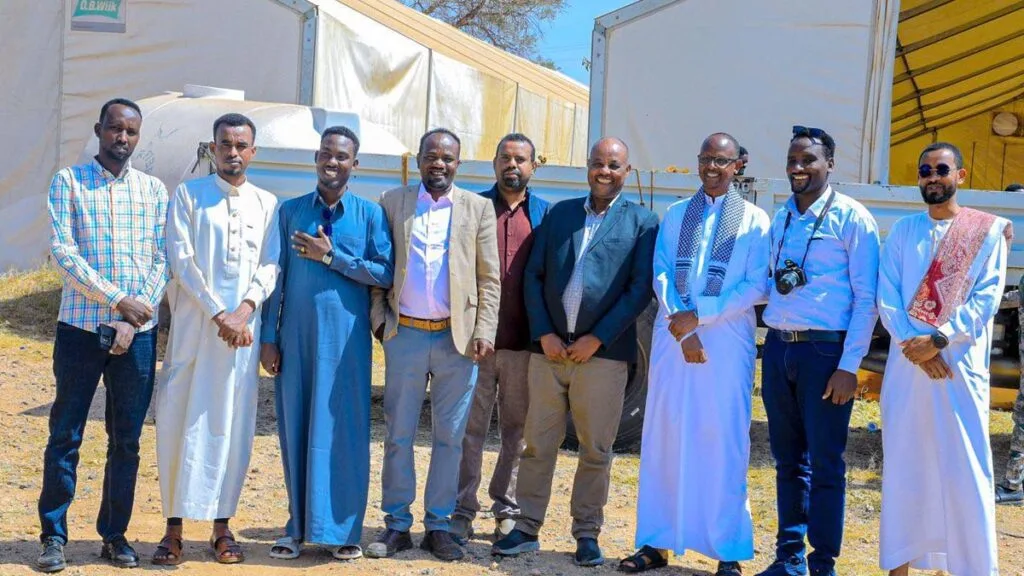 Water pump donation handed over to DRMB in Somali Regional State