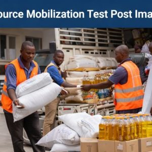 Test Post: Resource Mobilization Update